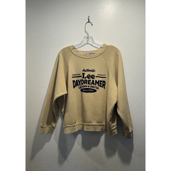 Daydreamer X Lee Size Medium Pullover Genuine Quality Sweatshirt In Khaki READ - Picture 1 of 9